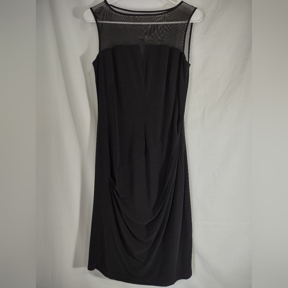 maggy london black cocktail dress Maggy London | Dresses | Maggy London Womens Black Scarlett Cocktail Dress  Kneelength Size 8
